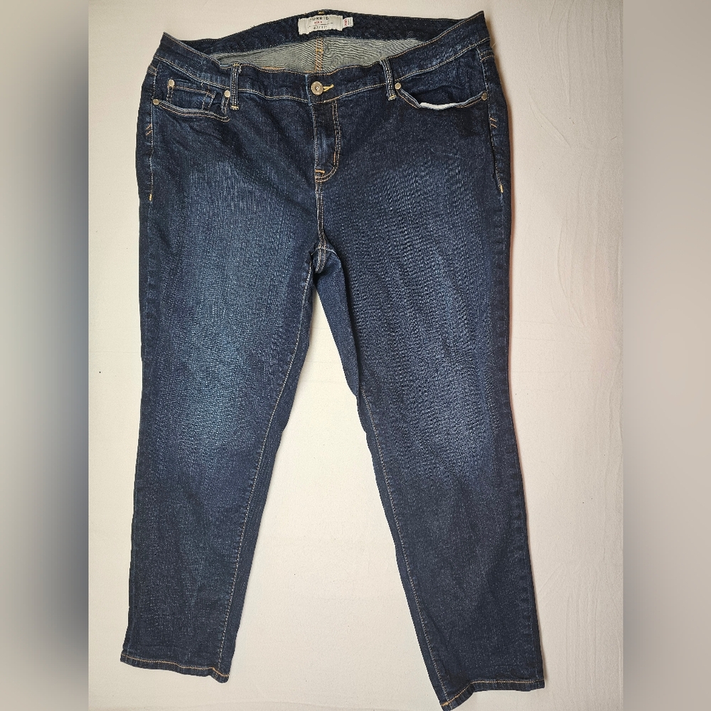 Torrid Denim First At Fit Dark Wash‎ Blue Plus Size Jeans 20R